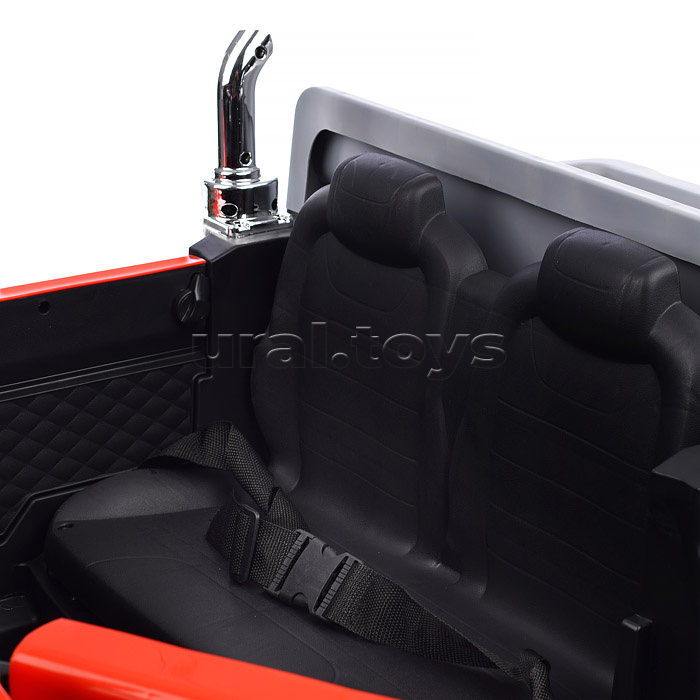 Электромобиль "Супер Трак" на аккумуляторе, с р/у управлением, в коробке (красный)