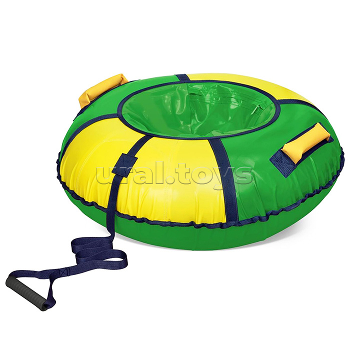 Игрушка. Тюбинг "Классик" 70см (зеленый-желтый)
