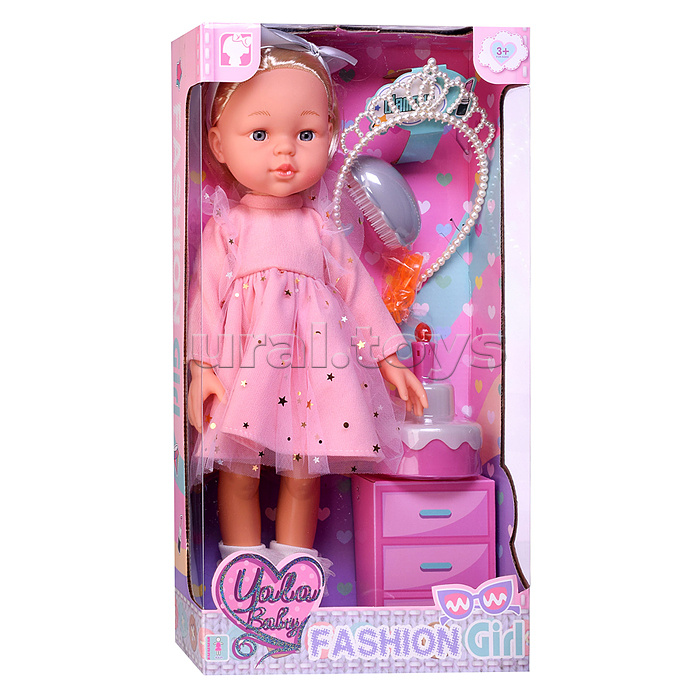 Кукла с аксессуарами "Иришка" в коробке