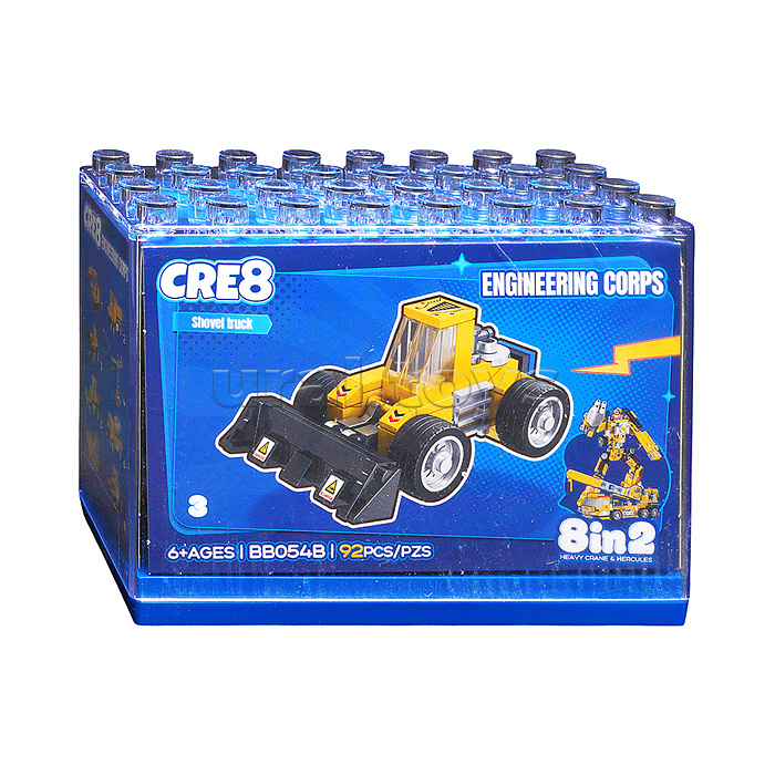 Конструктор "Стройбот" 8 в 1 в коробке