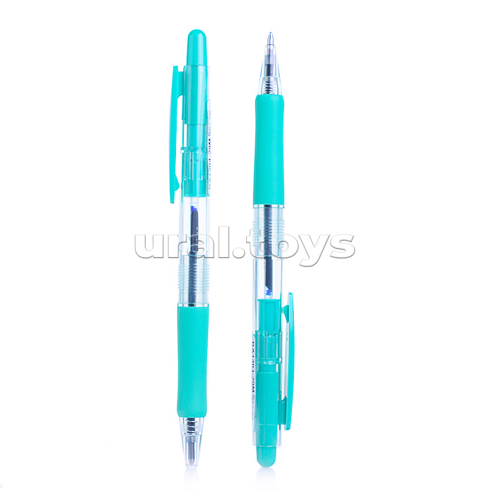 Ручка шариковая автоматическая Sleek Touch Pastel 1,0мм корпус пастельный зеленый, синяя