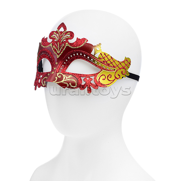 Маска карнавальная "Новогодняя сказка" (цвет в ассортименте)