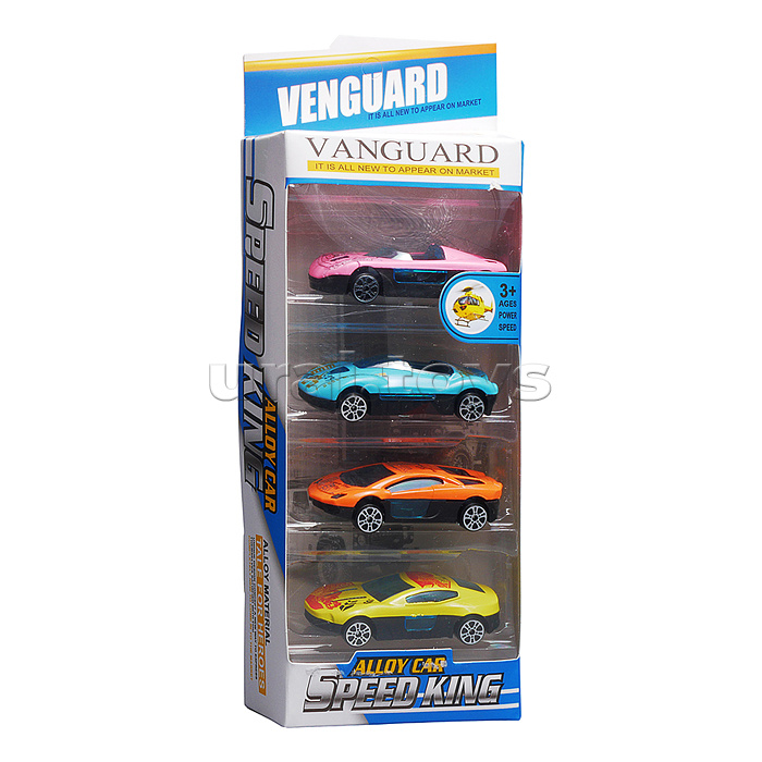 Набор машин "Мир авто" в коробке