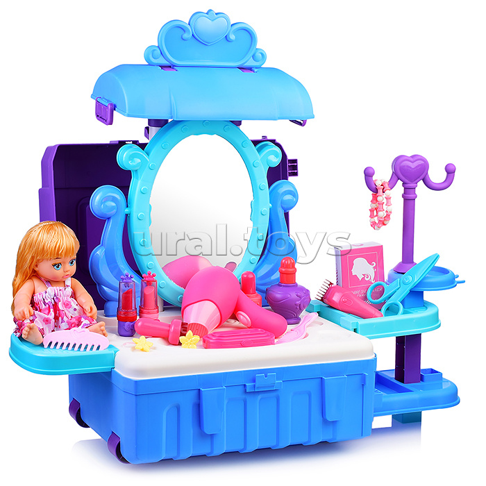 Игровой набор "Стилист" в чемодане