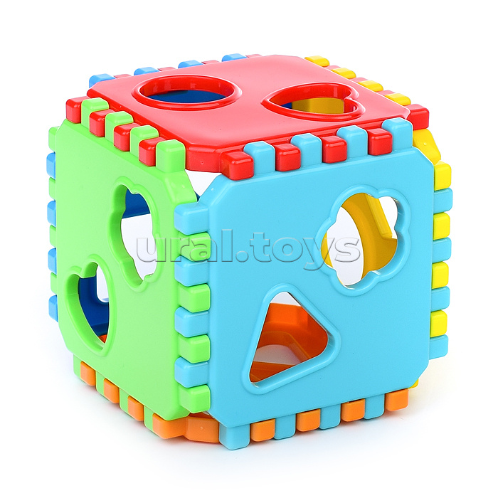 Игрушка развивающая "Куб" (в сеточке)