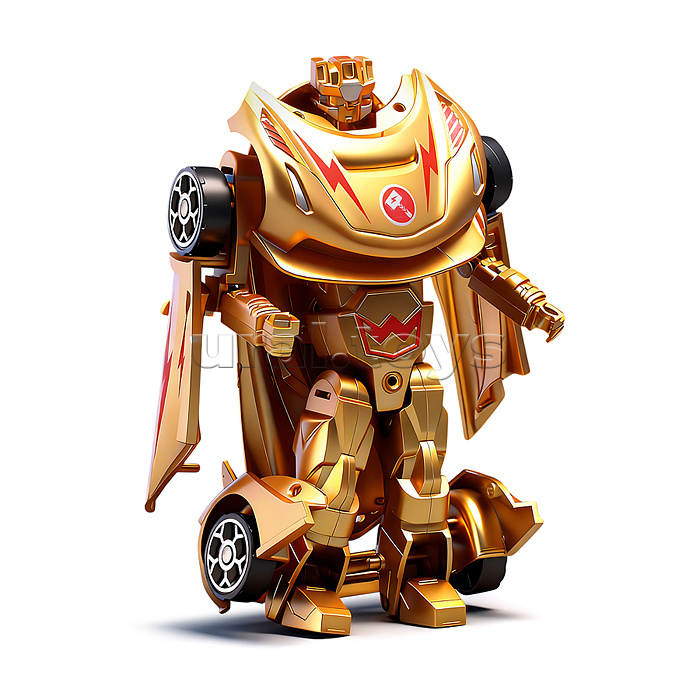 Машина-Робот "КиберДрайв" в коробке