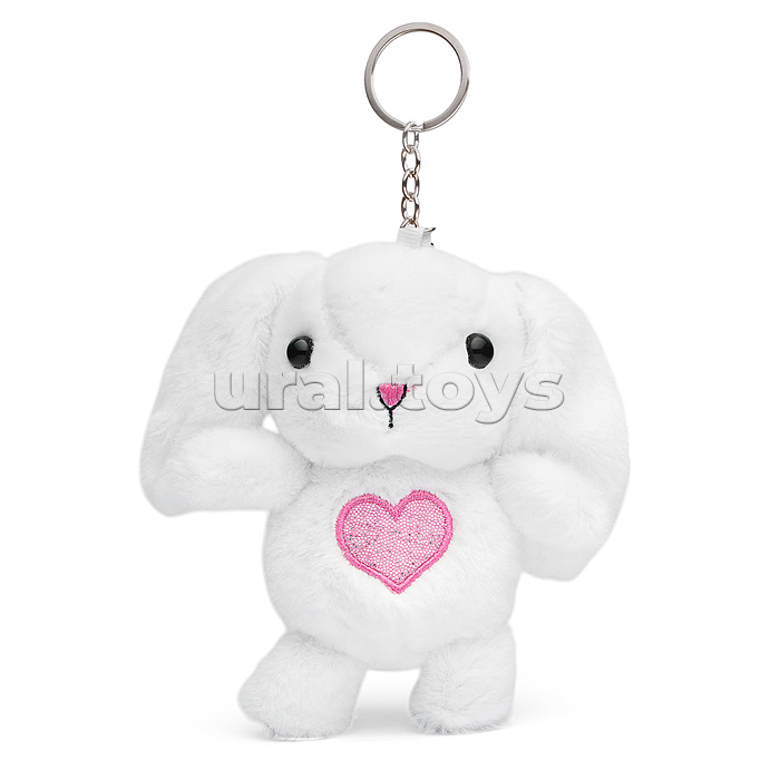 Мягкая игрушка-брелок "Заяц" 12 см.