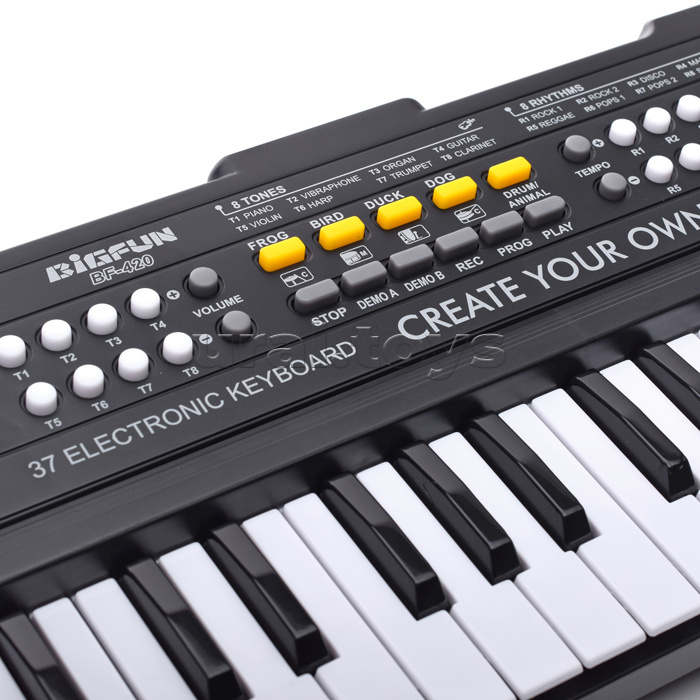 Синтезатор "Стиль музыки" 37 клавиш, с USB, в коробке