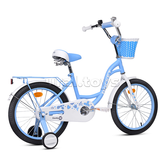 Велосипед 16" Rocket Candy, цвет голубой