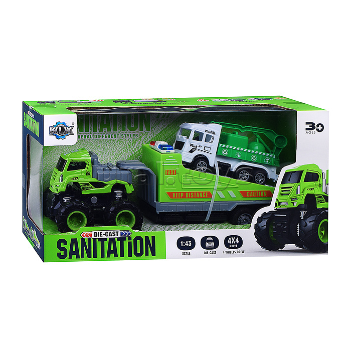 Машина "Аварийный прицеп" в коробке