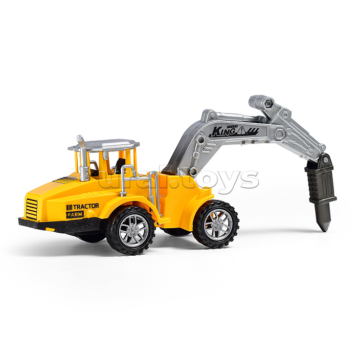 Машина "Строительная техника" (Микс) в пакете