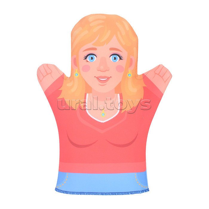 Домашний кукольный театр "Семья" (7 кукол-перчаток)