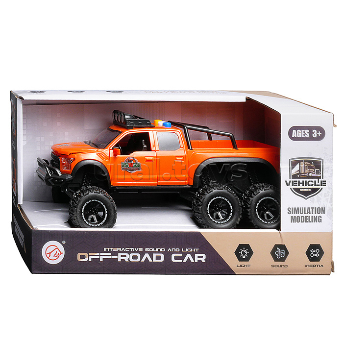 Машина "Пикап босс" в коробке