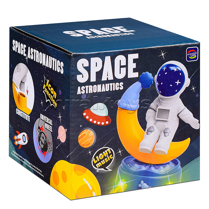 Интерактивная игрушка "Космонавт" в коробке