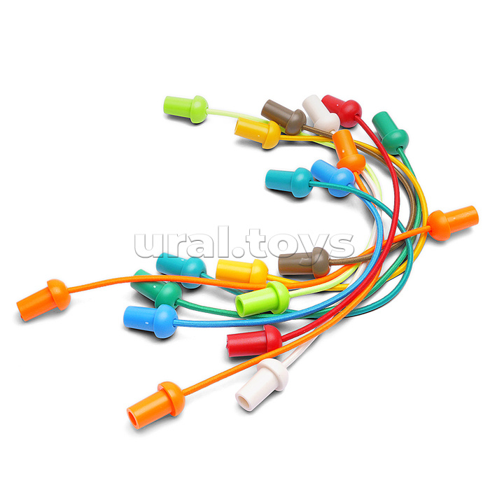 Игра настольная "Распутай шнурочки" в коробке Игра настольная "Распутай шнурочки" в коробке