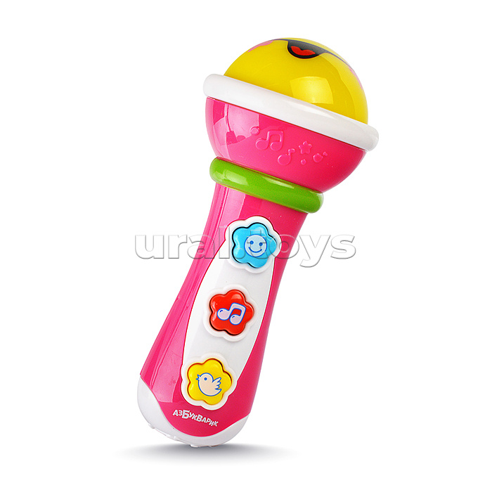 Микрофончик (Маленький музыкант) Розовый