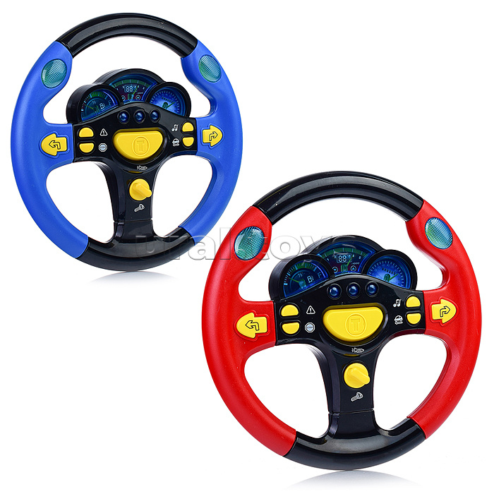 Руль "Я Водитель!" на батарейках, в пакете