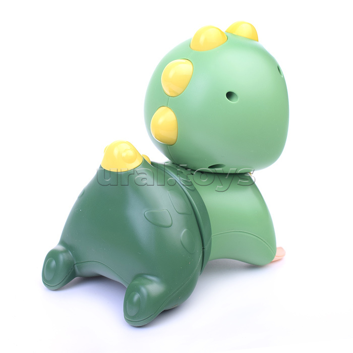 Интерактивная игрушка "Пупс" в костюме динозаврика, в коробке