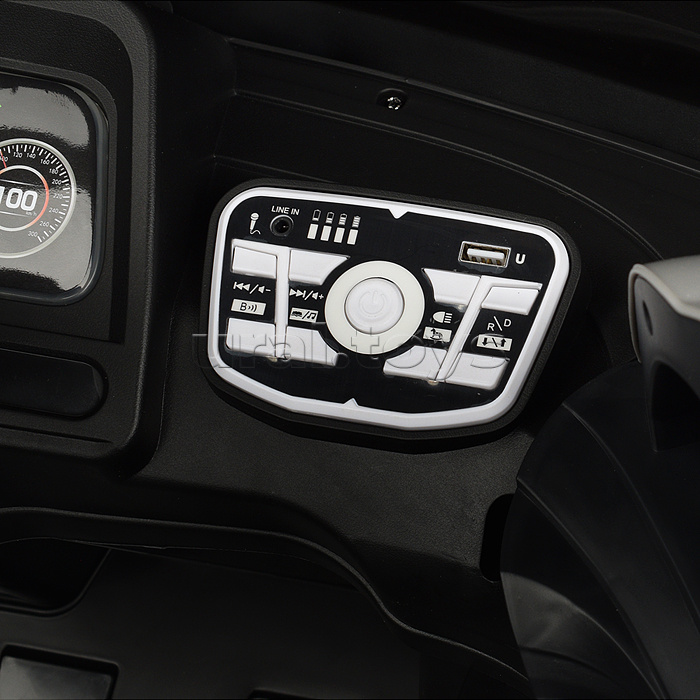 Электромобиль "Бархан" 12V7A с полным приводом серый