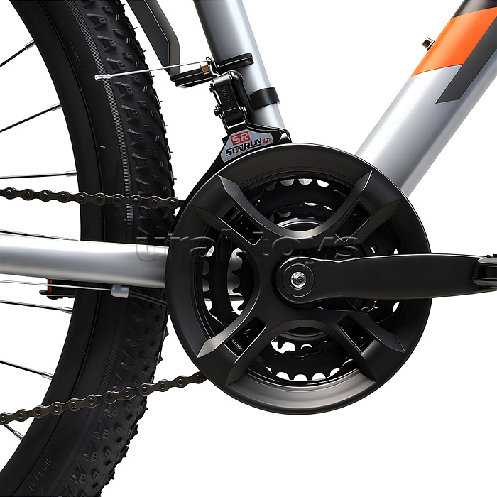 Велосипед 27,5" Rocket Crater 27.5, цвет серый, размер 18"