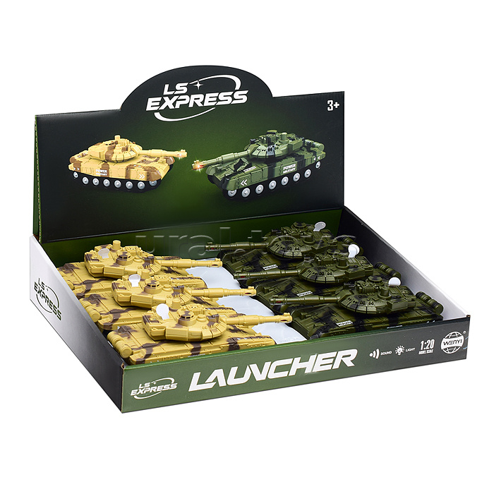 Танк "Победитель" в коробке