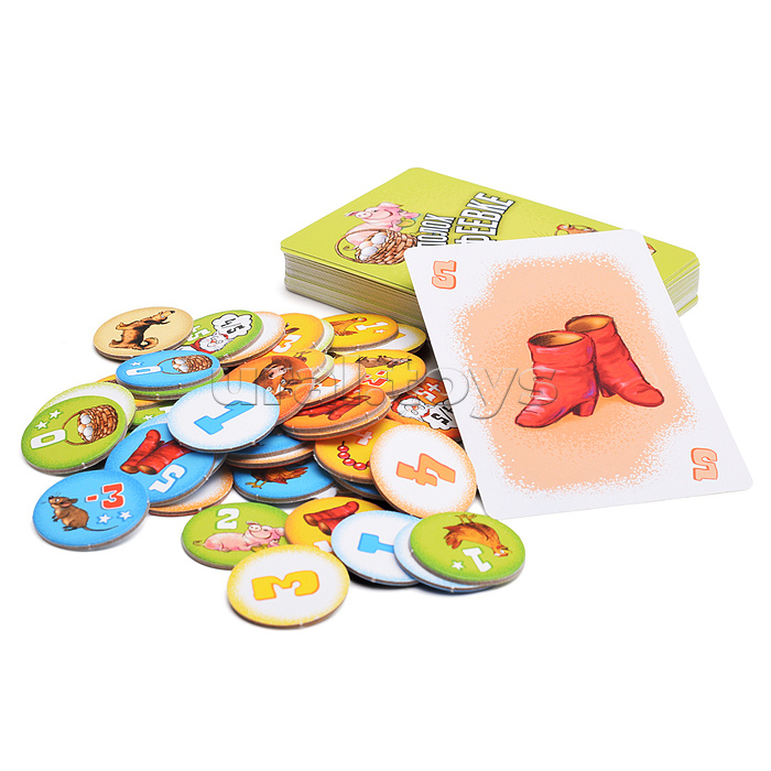 Игра карточная "Переполох в Котофеевке" (Синие коты) Игра карточная "Переполох в Котофеевке" (Синие коты)