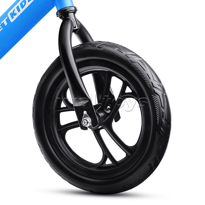 Беговел 12" Rocket, колеса EVA, цвет синий