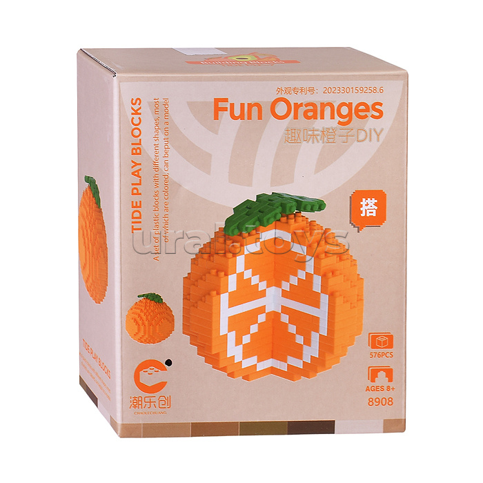 Конструктор "Fun Oranges" (576 дет.) в коробке Конструктор "Fun Oranges" (576 дет.) в коробке