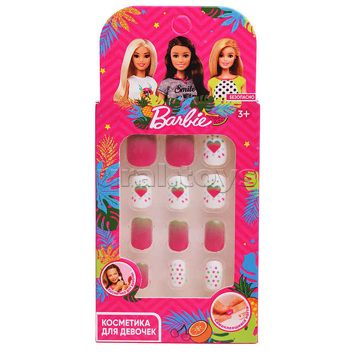 Накладные ногти "Барби" в коробке