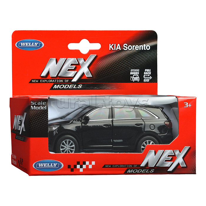 Модель машины 1:34-39 Kia Sorento