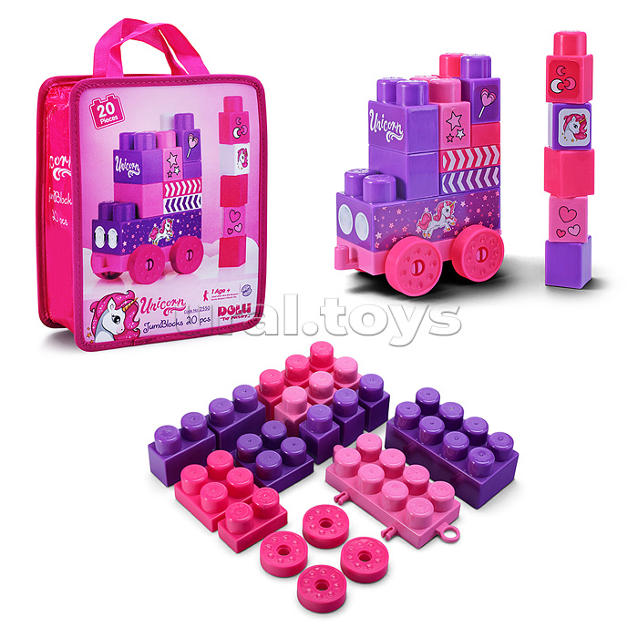 Конструктор "Unicorn Mega blocks" 20 деталей