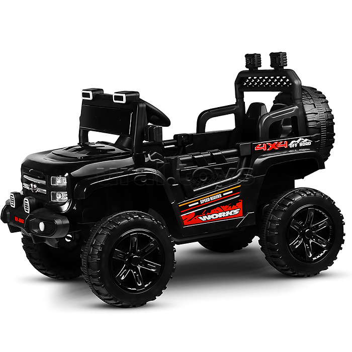 Электромобиль детский "Покоритель гор" (цвет черный)