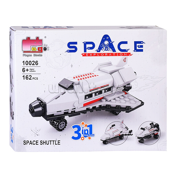 Конструктор "Космос" (4в1) в коробке