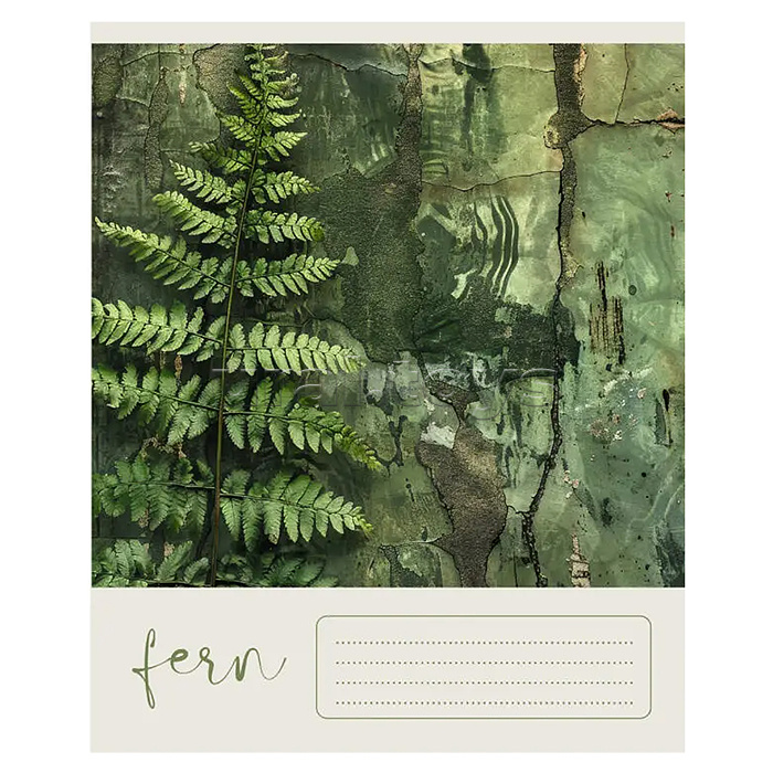 Тетрадь 48л. клетка "Природный код" А5 скрепка