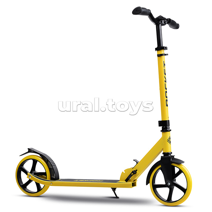 Самокат ROCKET, колеса PU 200 мм, ABEC 7, желтый
