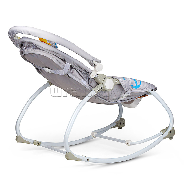 Шезлонг детский "Морской" музыка, вибрация, в коробке