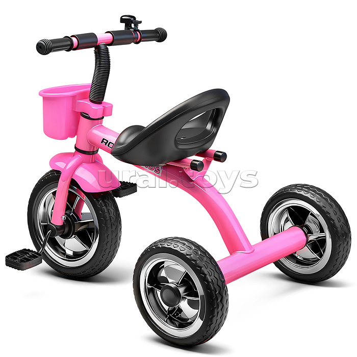 Велосипед 3-х колесный, розовый