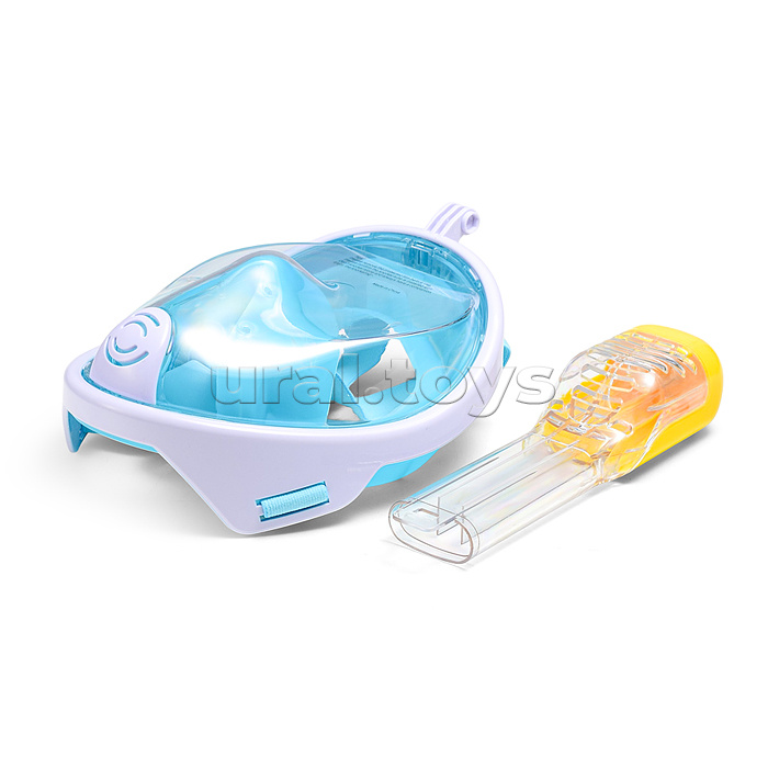 Маска для плавания и снорклинга с креплением для камеры