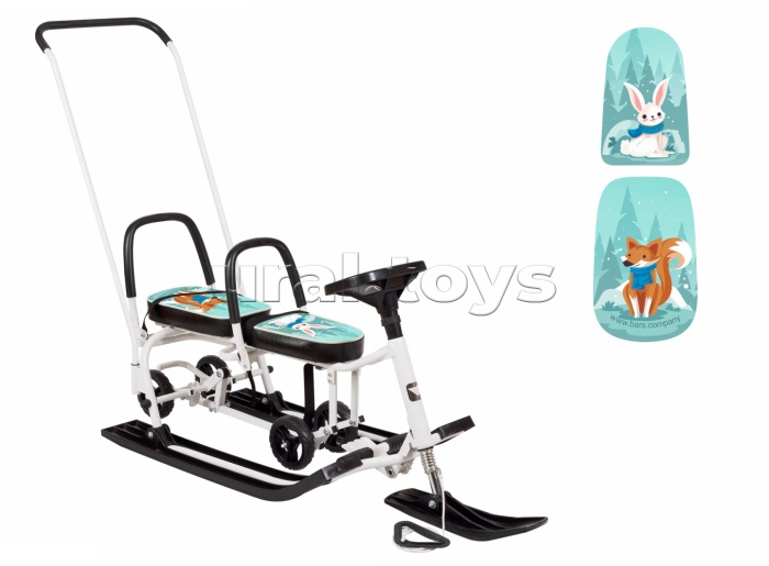 Игрушка Снегокат детский 507 "TWINS BABY Wheel" для двоих (Лисёнок Flash) Игрушка Снегокат детский 507 "TWINS BABY Wheel" для двоих (Лисёнок Flash)
