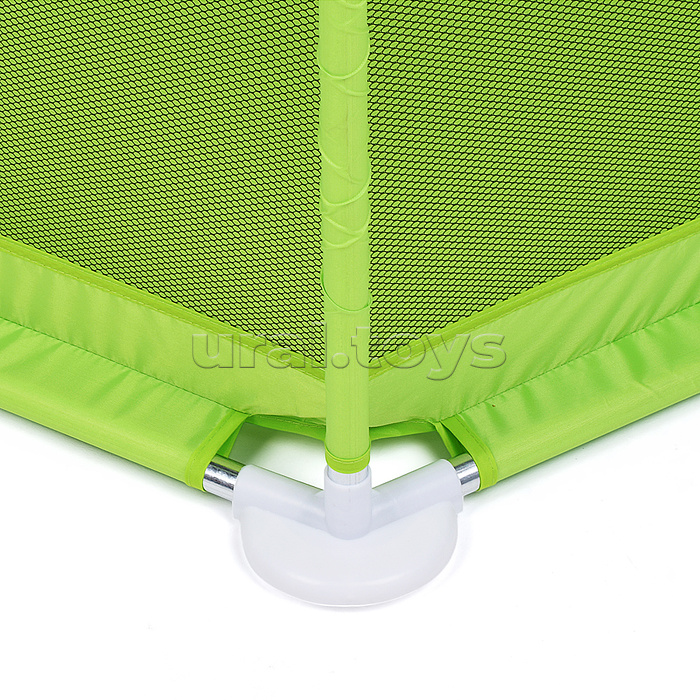 Манеж детский М9-3 шестигранный с баскетбольным кольцом (113*130*65) цвет зеленый