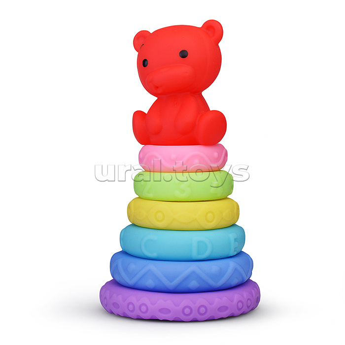 Пирамидка "Мишка-1" в сетке