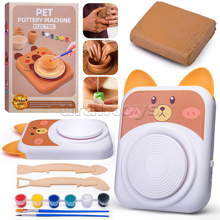 Набор творческая мастерская "Творим из глины" в коробке