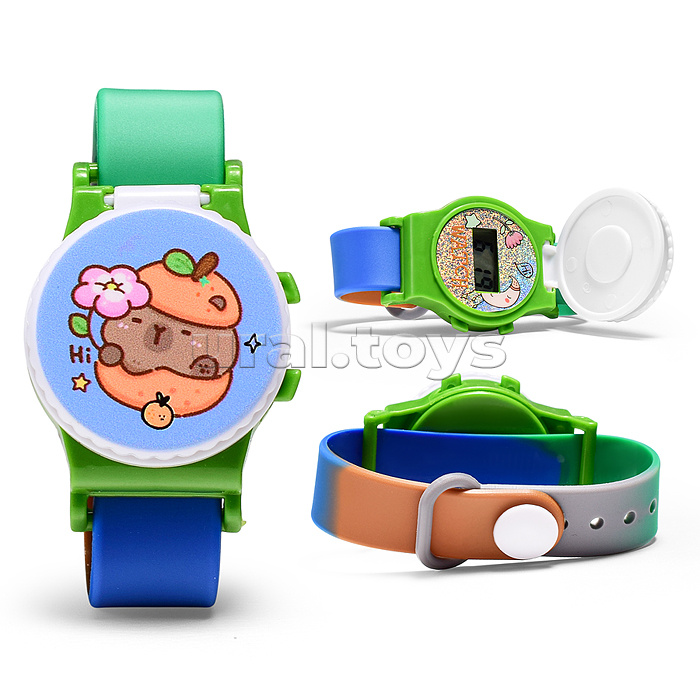 Часы игрушечные "Капибара" в пакете