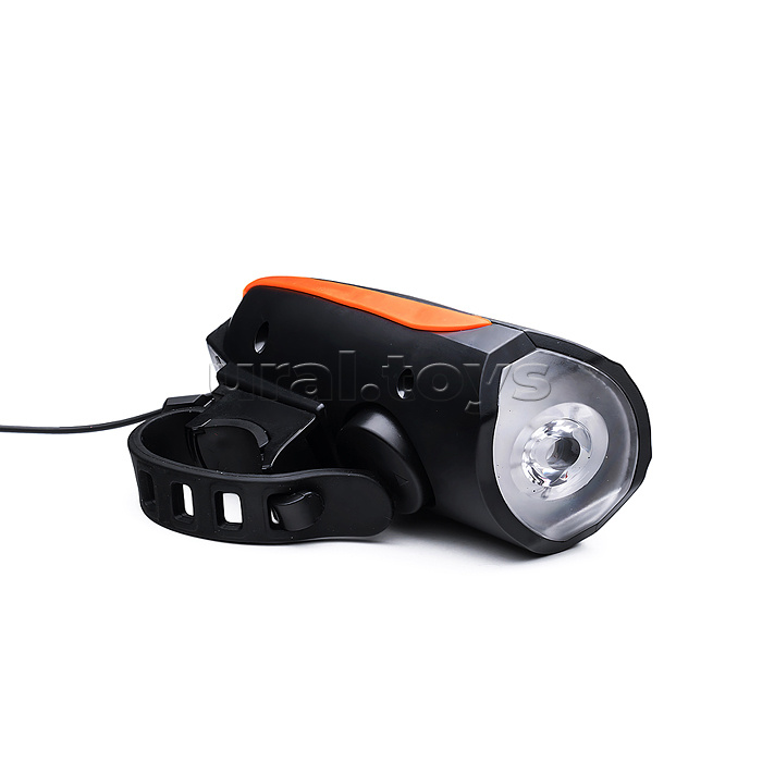 Фонарь аккумуляторный, велосипедный, 1200 мАч