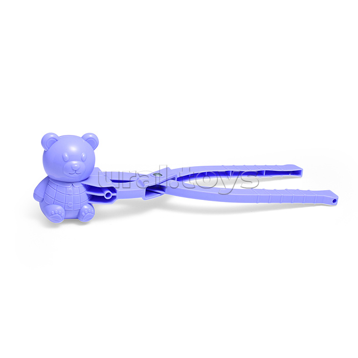 Формочка для снега "Мишутка" цвет микс, в пакете