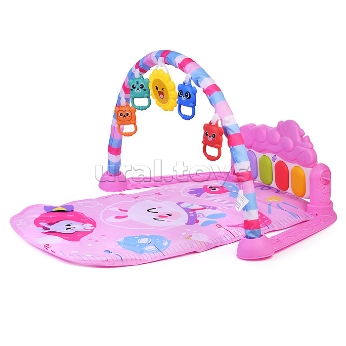 Коврик развивающий "Милый зайчик" в коробке