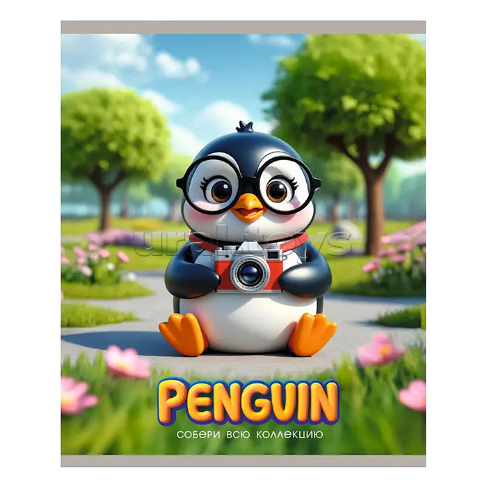 Тетрадь 48л. клетка "Собери коллекцию" А5 скрепка