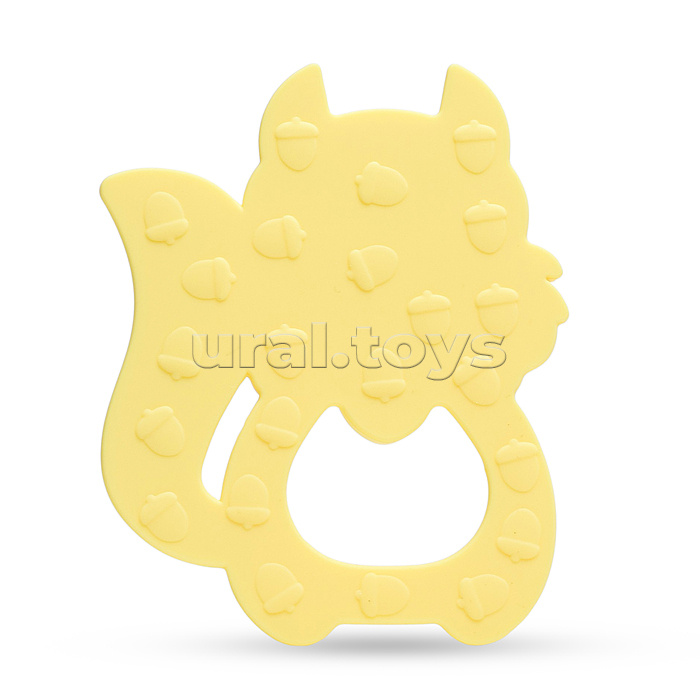 Игрушка -грызунок "Белка с орехом"