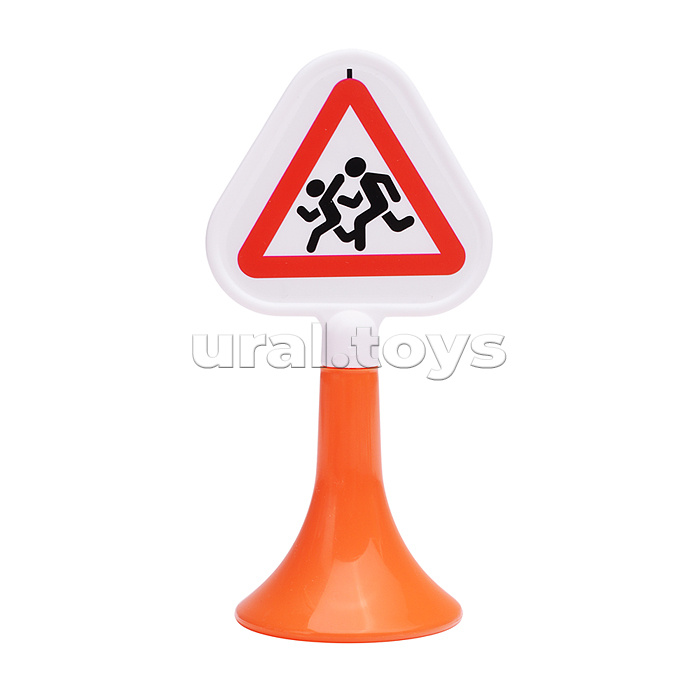 Набор "Дорожные знаки" №1 (светофор, 6 знаков)