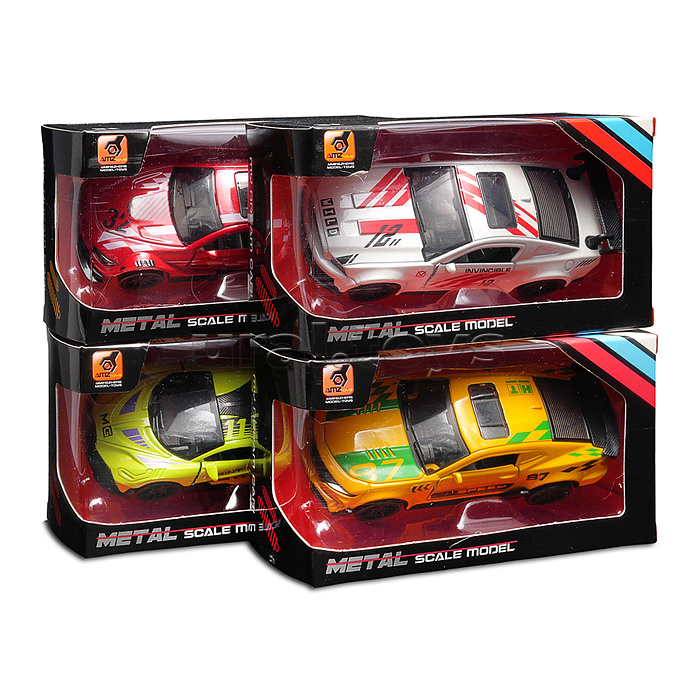 Машина "Спортивный заезд" в коробке